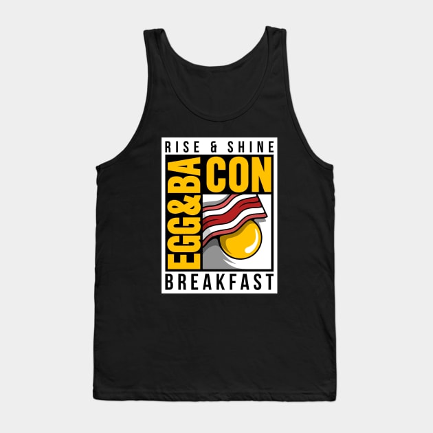 Egg & Bacon Tank Top by adho1982
